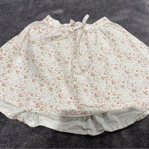 Edgehill Collection Pink and Green Floral Skirt